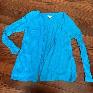 J Jill Linen Cardigan